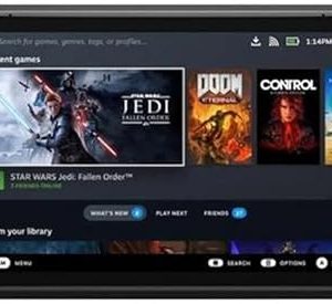 VALVE Steam Deck OLED 512 GB SSD + 16 GB de RAM - 18,8 cm, 90Hz, 1280 x 800px, SteamOS 3.0